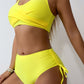Scoop Neck Wide Strap Bikini Set
