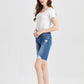 BAYEAS Full Size Super High Rise Denim Bermuda Shorts