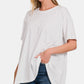Zenana Round Neck Short Sleeve T-Shirt