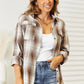 Plaid Dropped Shoulder Shirt