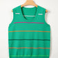 Green Stripe Knitted Tank