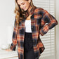 Plaid Dropped Shoulder Shirt