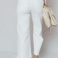 White Pearl Side Seam Jean