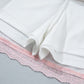 Pink Christmas Lace Skirt Set