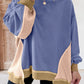 Colorblock Oversized Sweatshirt