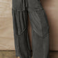 Black Plus Mineral Wash Pants RTS