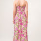 And The Why Floral High-Low Hem Cami Dress