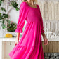 Reborn J Smocked Ruffle Hem Dress