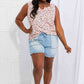 Heimish Full Size Printed Sleeveless Top