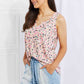 Heimish Full Size Printed Sleeveless Top