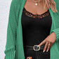 Open Front Dolman Sleeve Cardigan