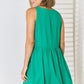 Zenana Swiss Dot Sleeveless Babydoll Dress