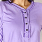 Zenana Exposed Seam Thumbhole Long Sleeve Top