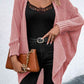Open Front Dolman Sleeve Cardigan